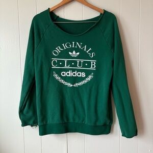 Adidas Custom Distressed Club Originals Sweatshirt